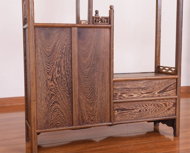 紅木家具雞翅木實木中式博古架