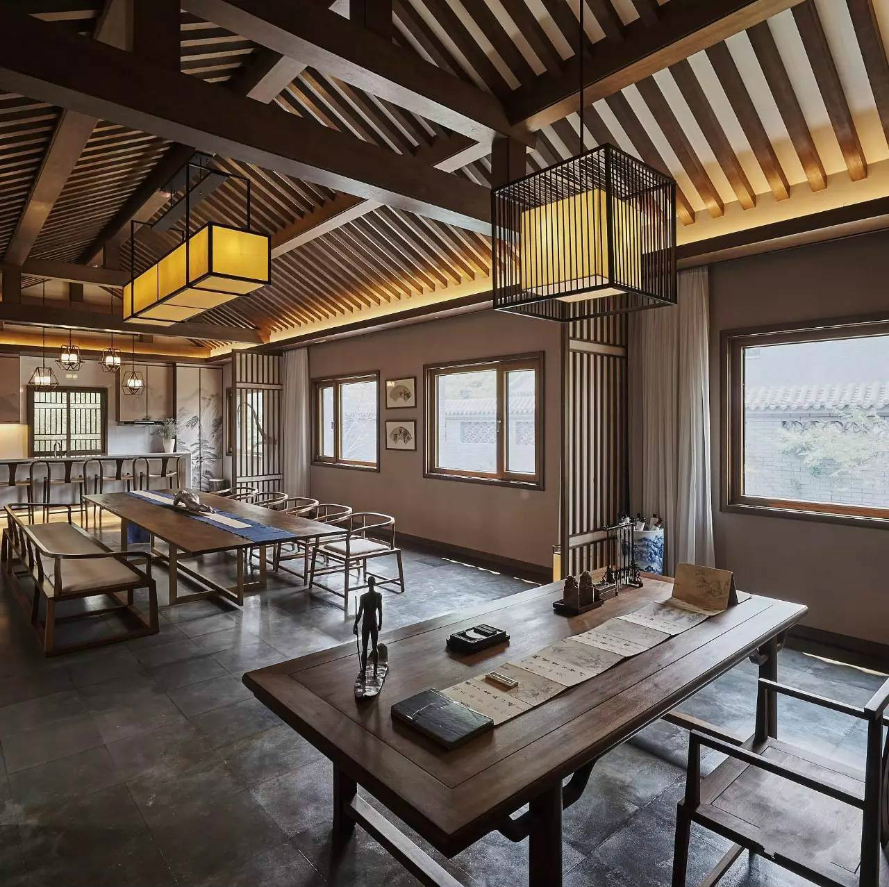 東方之美詩意禪居，易郡新北京四合院別墅設計