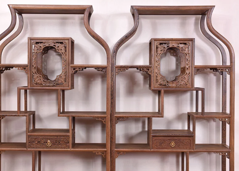 紅木家具博古架，中式實(shí)木古董架