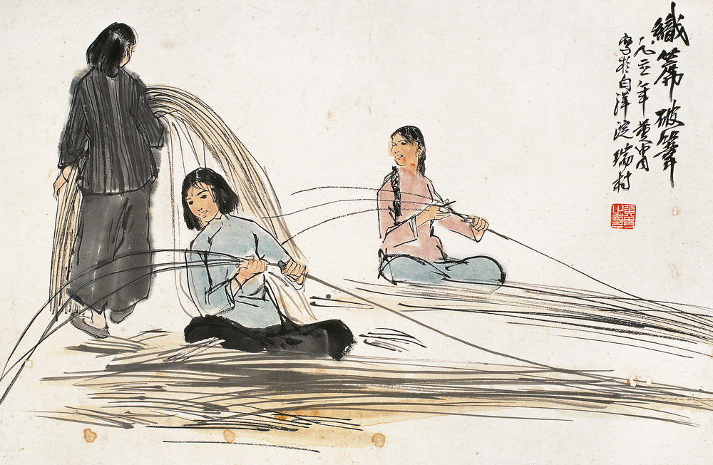 北京民俗文化，栩栩如生的民俗畫