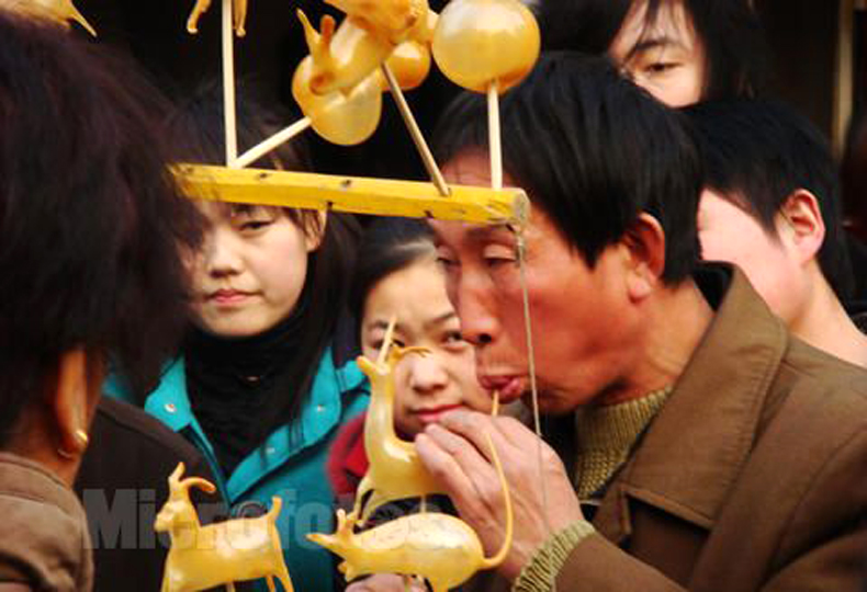 北京民俗文化，栩栩如生的民俗畫