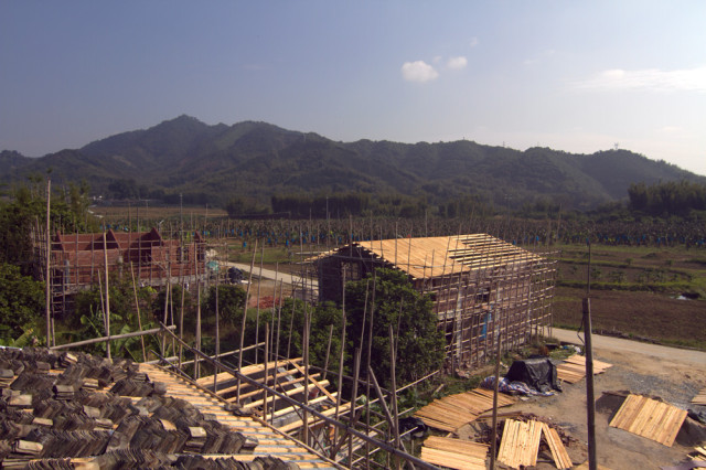 天堂山鄉(xiāng)愛(ài)樹(shù)民宿，古色古香的童話(huà)小鎮(zhèn)