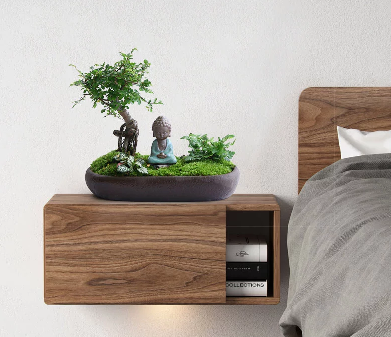 禪意桑榆樹組合盆栽，菖蒲綠植盆景圖片