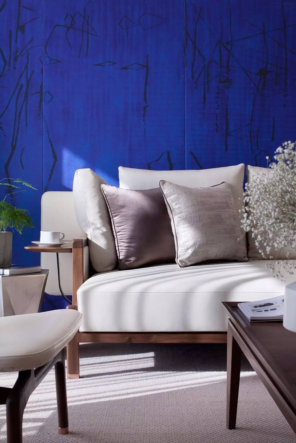 新中式別墅裝修設(shè)計，鄭州美景東望別墅