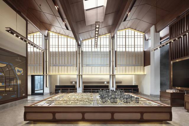 售樓部新中式風(fēng)格，猶如一股清風(fēng)