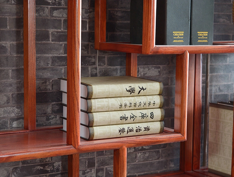 明清古典家具，實(shí)木南榆木中式博古架