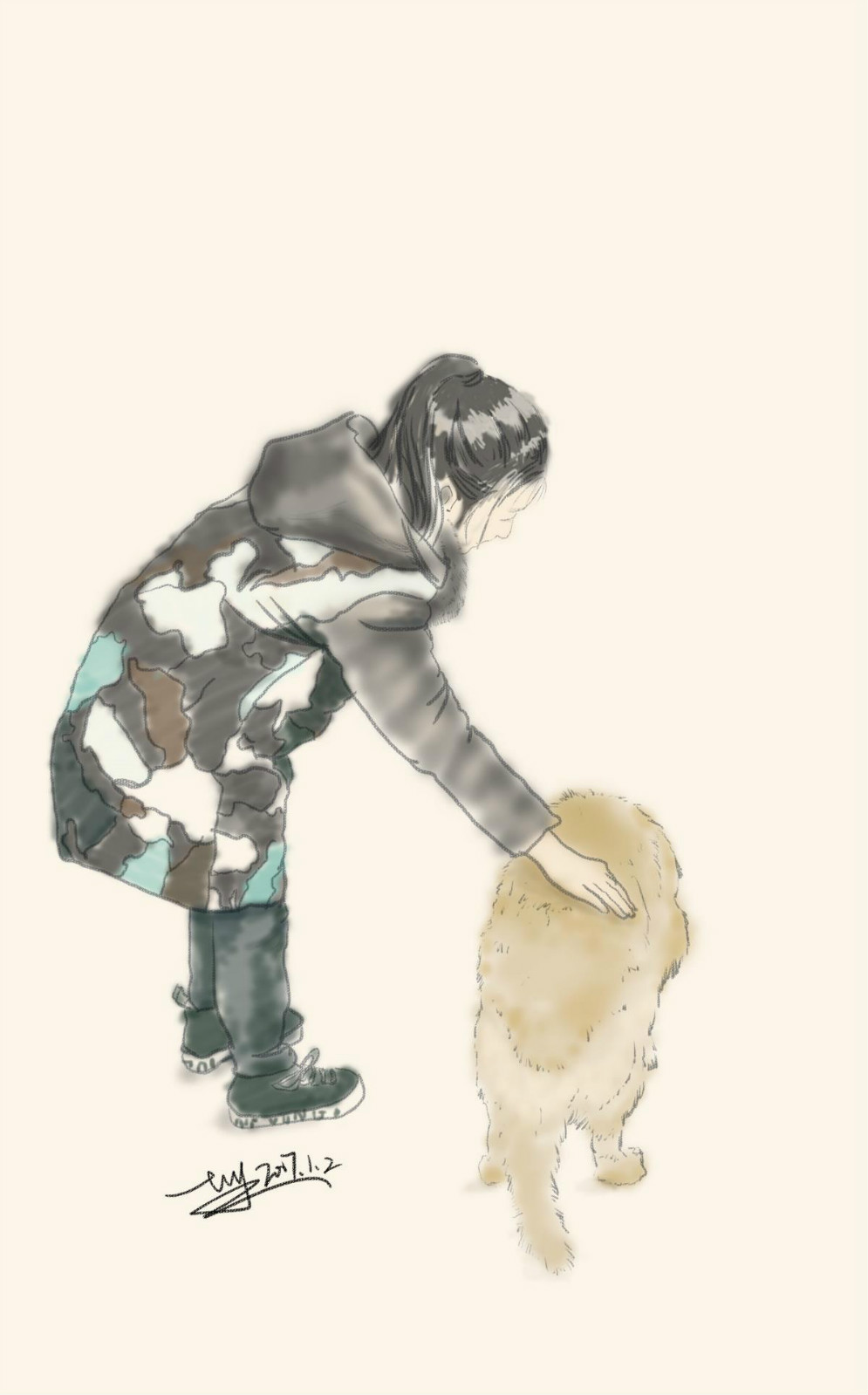 一組精致手繪插畫(huà)圖片