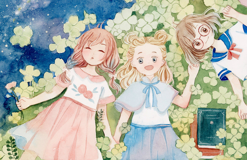 滿滿都是少女心·插畫(huà)欣賞