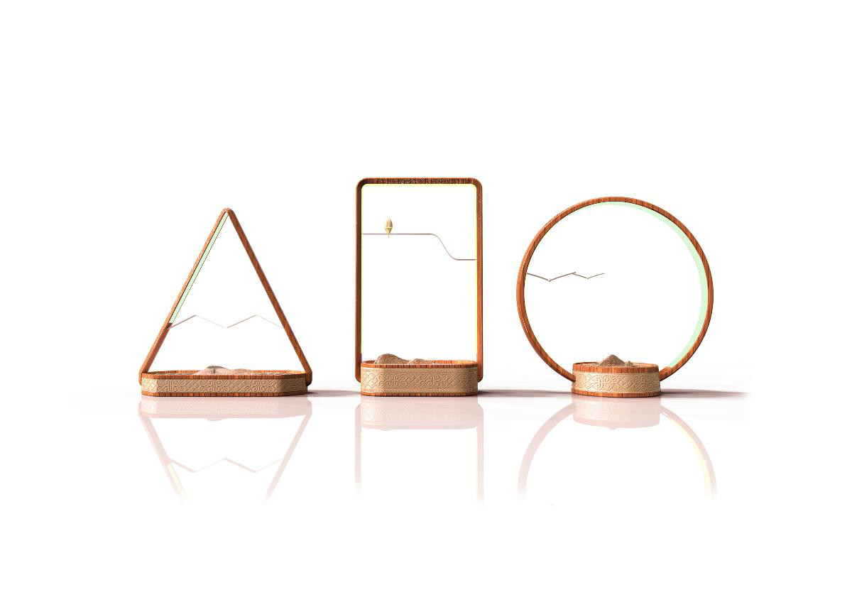 山水映像·系列文化香薰燈設計