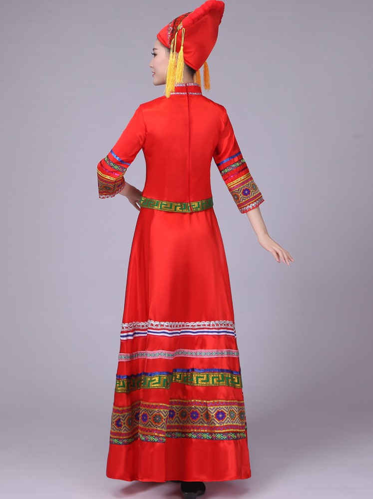 廣西壯族舞蹈民族服裝，苗族少數(shù)民族服裝圖片