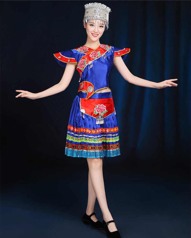 新款苗族民族服飾，云南少數(shù)民族服裝