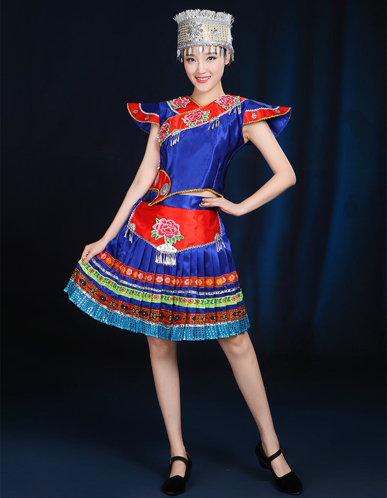 新款苗族民族服飾，云南少數(shù)民族服裝