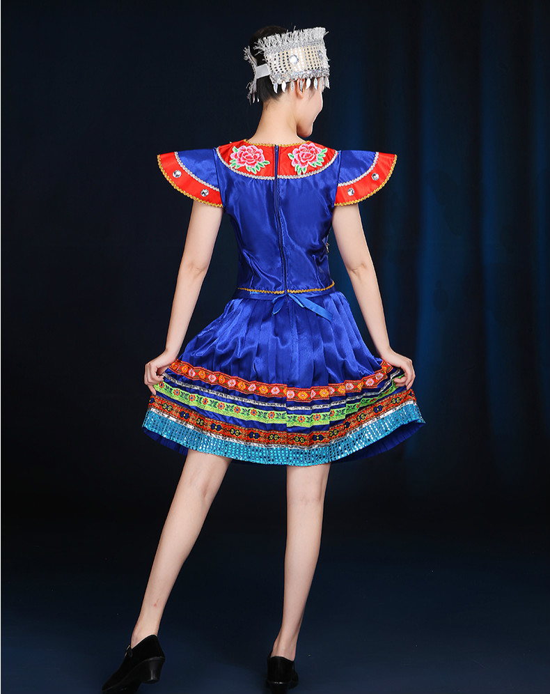 新款苗族民族服飾，云南少數(shù)民族服裝