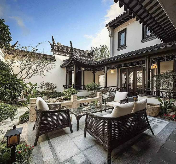 中式庭院設(shè)計，中國人內(nèi)心的歸屬