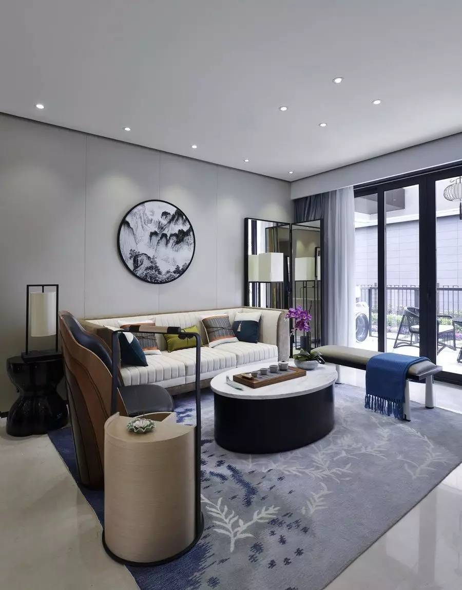 裝修設(shè)計(jì)：新中式客廳最有范的待客之道！