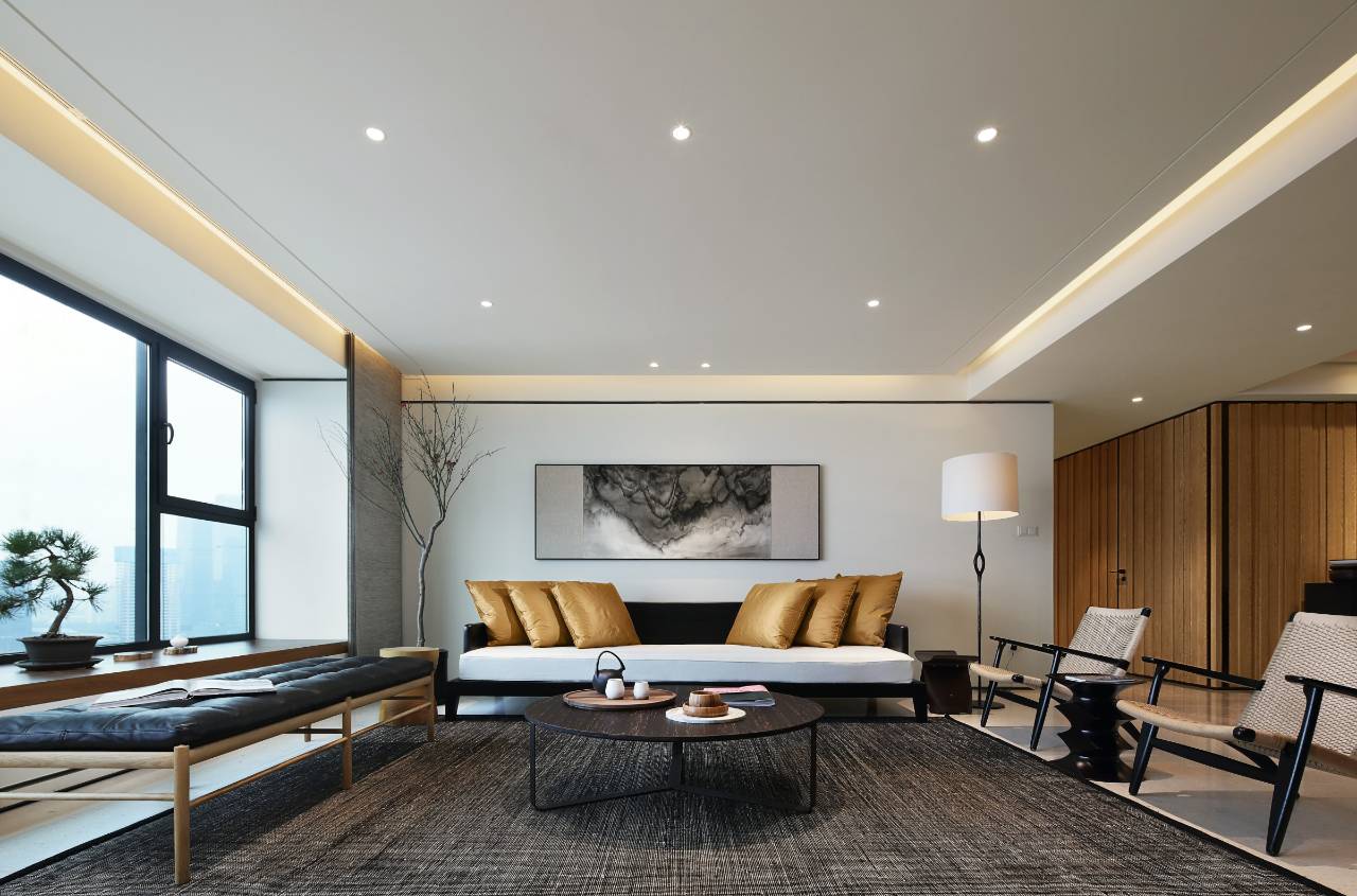 裝修設(shè)計(jì)：新中式客廳最有范的待客之道！