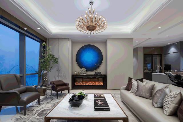 裝修設(shè)計(jì)：新中式客廳最有范的待客之道！