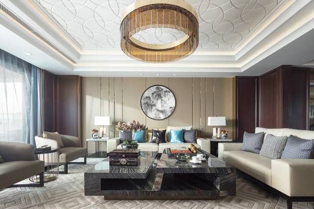 裝修設(shè)計(jì)：新中式客廳最有范的待客之道！