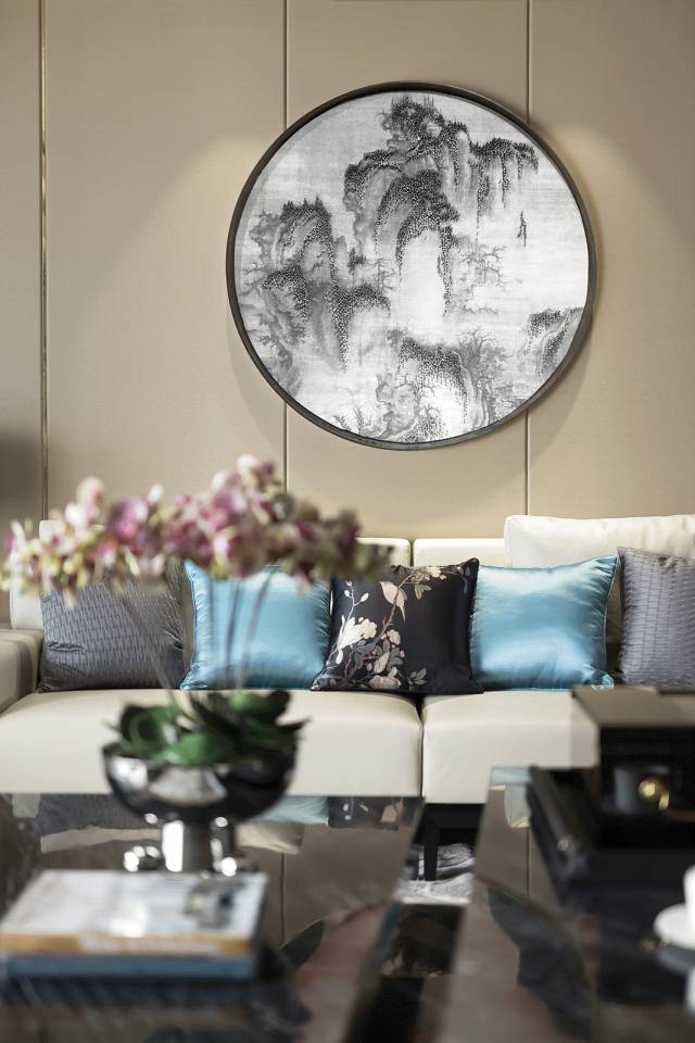 裝修設(shè)計(jì)：新中式客廳最有范的待客之道！