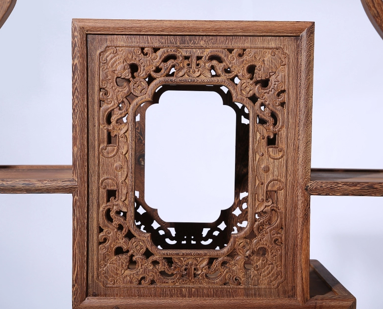 古典仿古中式紅木家具，中式實(shí)木雞翅木博古架