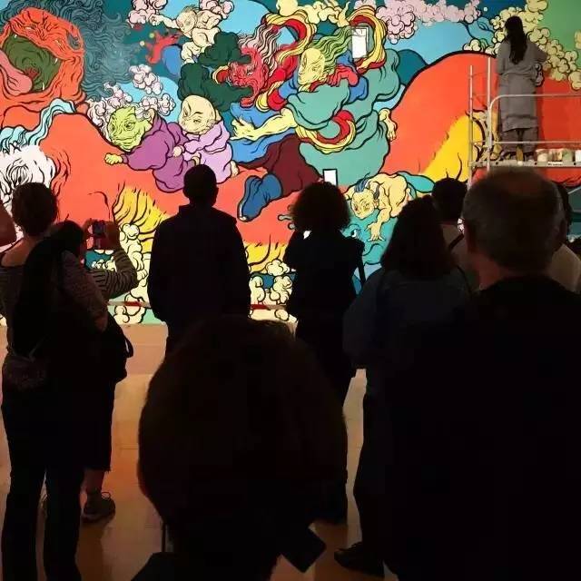 中國(guó)古代神話色彩的壁畫(huà)作品