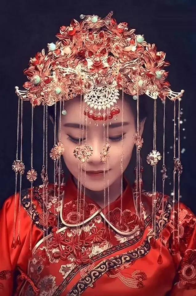 最美家佳樂(lè)文學(xué)嫁衣，中式婚禮中式禮服美醉了