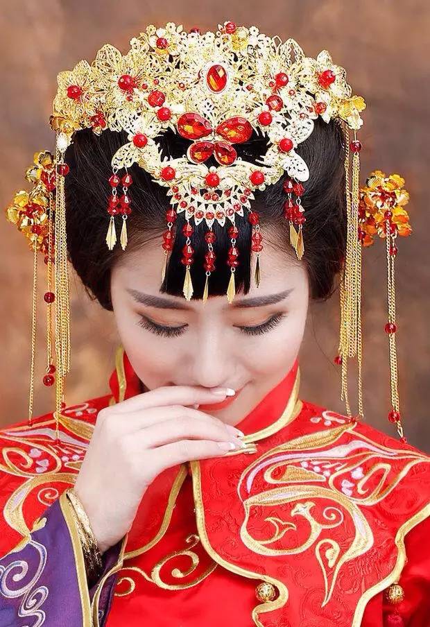 最美家佳樂(lè)文學(xué)嫁衣，中式婚禮中式禮服美醉了