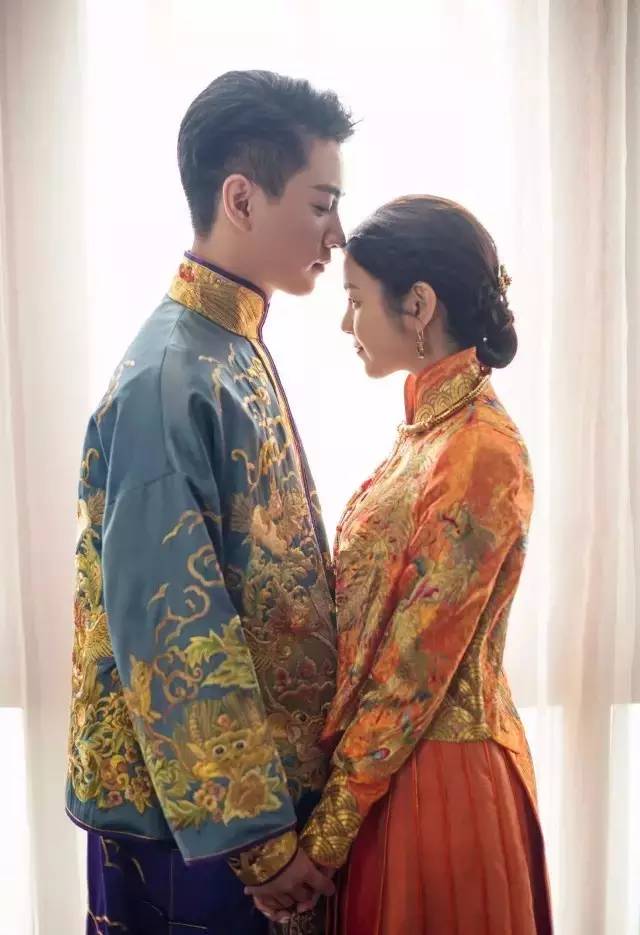 最美家佳樂(lè)文學(xué)嫁衣，中式婚禮中式禮服美醉了