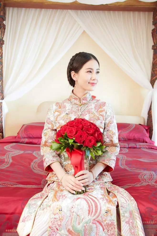 最美家佳樂文學(xué)嫁衣，中式婚禮中式禮服美醉了