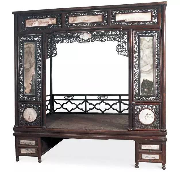 四款造型古老的中式床，不一樣家佳樂文學(xué)情!