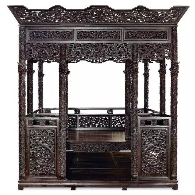 四款造型古老的中式床，不一樣家佳樂文學(xué)情!