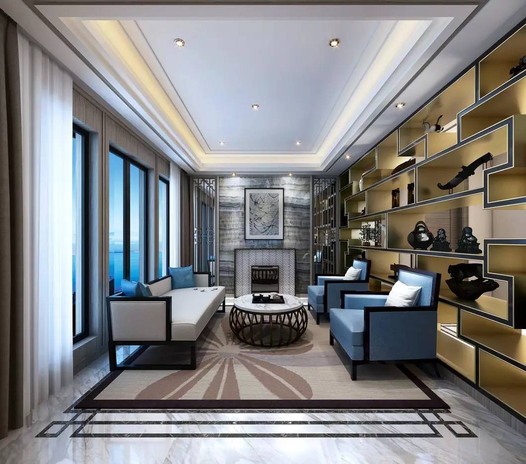 沙發(fā)墻裝修設(shè)計，最美不過新中式