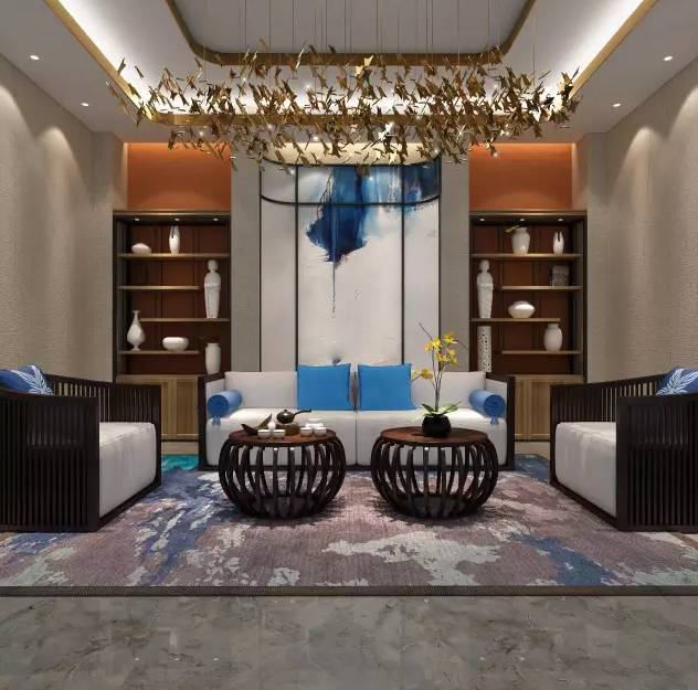 沙發(fā)墻裝修設(shè)計(jì)，最美不過(guò)新中式