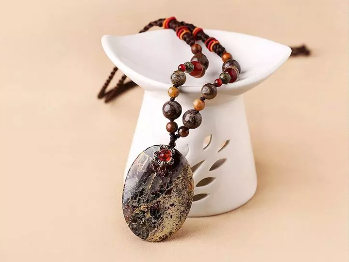 花紅吊墜時(shí)尚家佳樂(lè)文學(xué)項(xiàng)鏈?zhǔn)罪楅L(zhǎng)款毛衣鏈