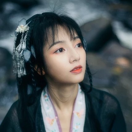 家佳樂文學清新可愛唯美古風女子頭像