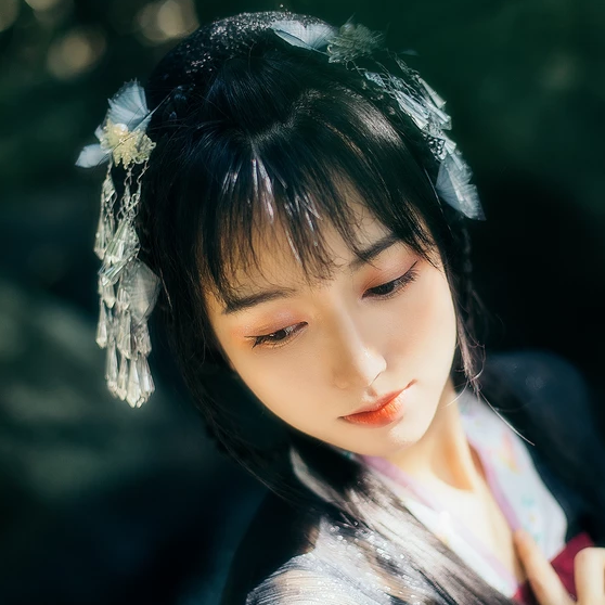 家佳樂文學清新可愛唯美古風女子頭像