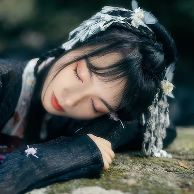 家佳樂文學清新可愛唯美古風女子頭像