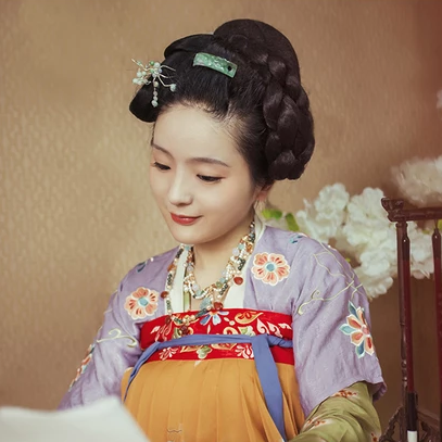 鄰家小女時(shí)尚家佳樂(lè)文學(xué)唯美古風(fēng)女子頭像