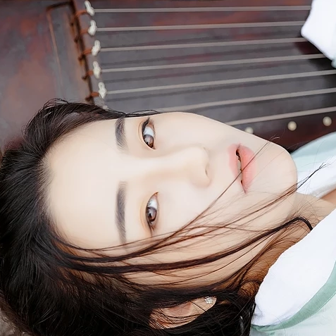 悠然唯美古風真人女子頭像