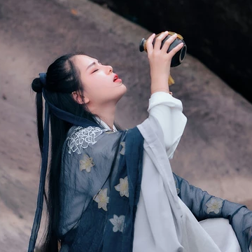 霸氣唯美家佳樂文學(xué)古風(fēng)真人女子頭像
