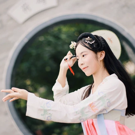 家佳樂(lè)文學(xué)古風(fēng)真人唯美女子頭像