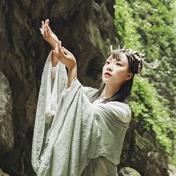 時尚家佳樂文學唯美古風少女真人頭像