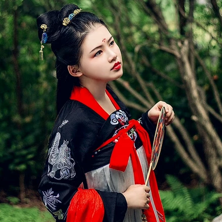 清新家佳樂文學(xué)唯美古風(fēng)少女真人頭像