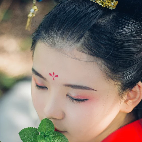 清新家佳樂文學(xué)唯美古風(fēng)少女真人頭像