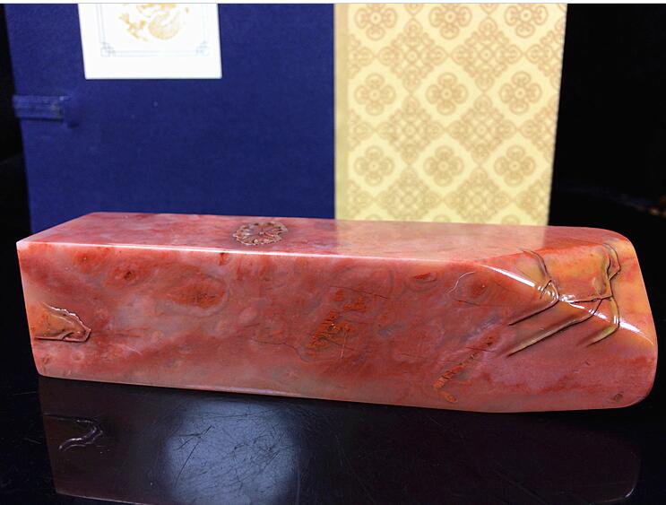 雞血石印章，人世間祥瑞之物