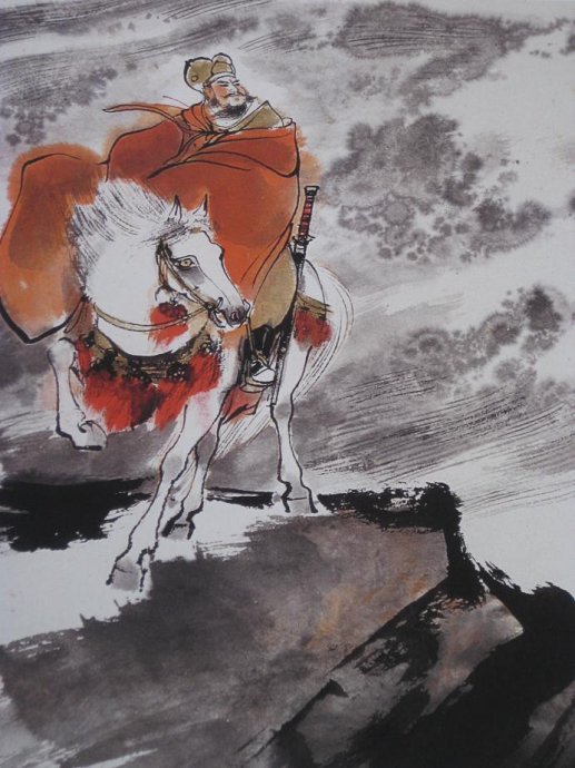 十二詩人畫像冊，劉旦宅是最清秀俊逸的畫家