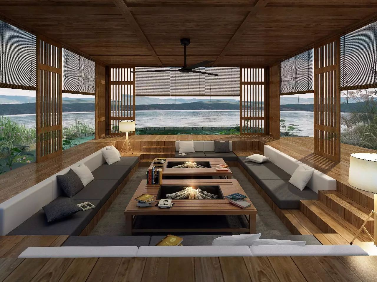 麗水·浮光，浮光指路茶香入夢蓋一間湖畔大學(xué)