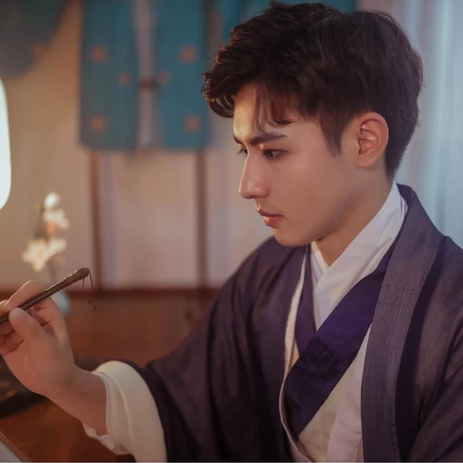 文藝復(fù)古氣息男生頭像，唯美古風(fēng)真人頭像