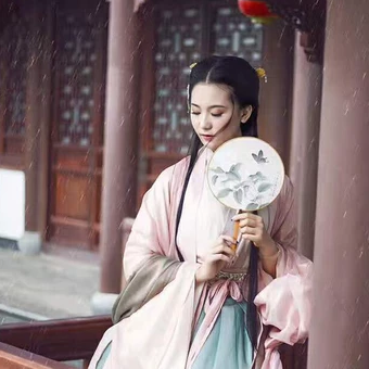 漢服女生頭像，古風(fēng)真人女子頭像