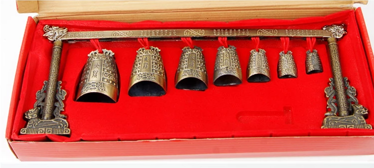 特色家佳樂文學(xué)古典仿古編鐘，青銅器裝飾樂器擺件